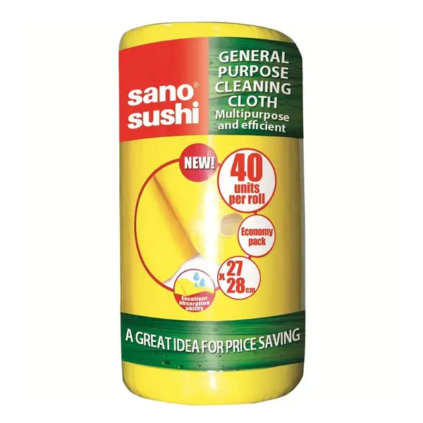 Lavete universale Sano Sushi galbena 40 bucati/set Lavete universale Sano Sushi galbena 40 bucati/set