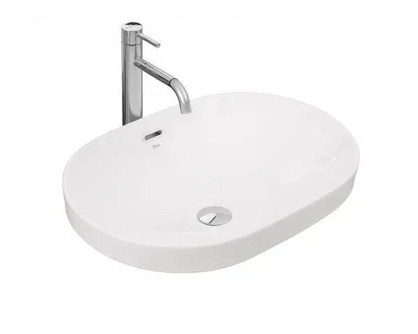 Lavoar Arleta alb ceramica sanitara - 59 cm