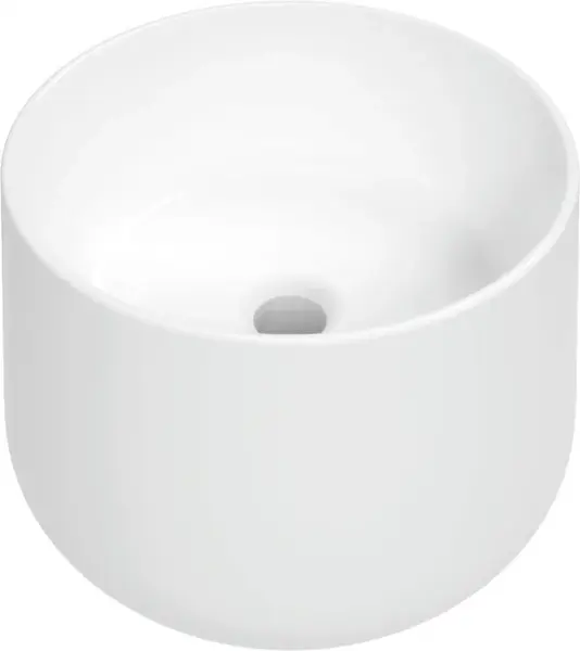 Lavoar ceramic, montare blat, 37.5x37.5 cm, alb, Deante Arnika