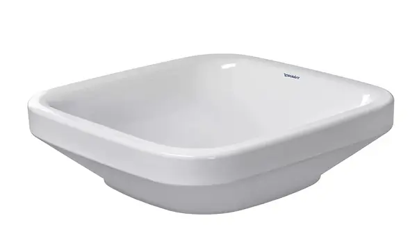 Lavoar Duravit DuraStyle 0349430000, montare pe blat, 43 x 43 cm, dreptunghiular, Alb