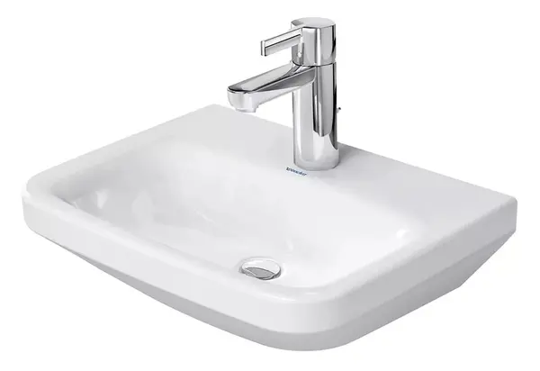 Lavoar Duravit DuraStyle 0708450000, montare pe perete, 45 x 34 cm, dreptunghiular, Alb