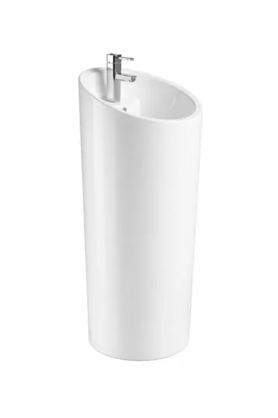 Lavoar freestanding alb 46 cm, rotund, Fluminia Jussac