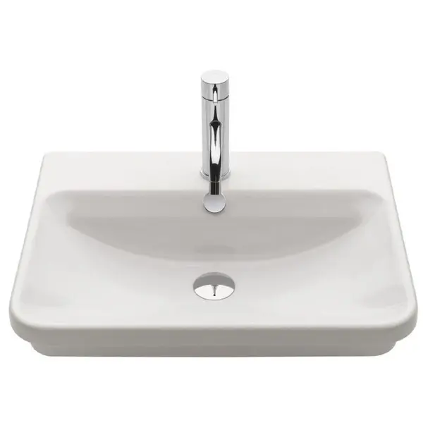 Lavoar incastrat alb 55 cm Gala Emma