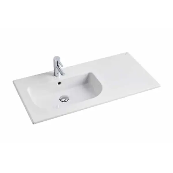 Lavoar incastrat alb 91 cm Gala Mid