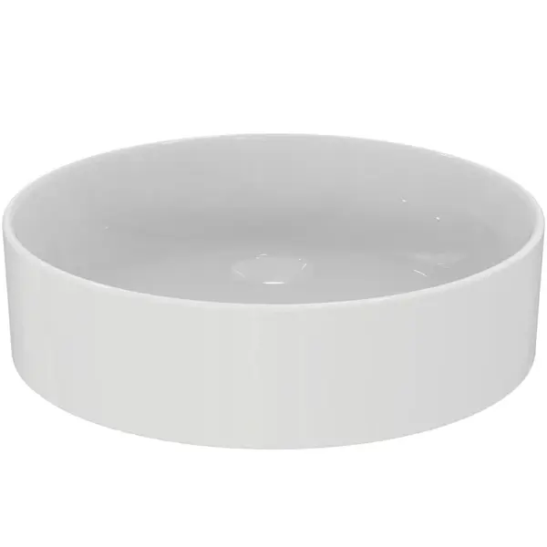Lavoar pe blat alb 45 cm, rotund, Ideal Standard Conca