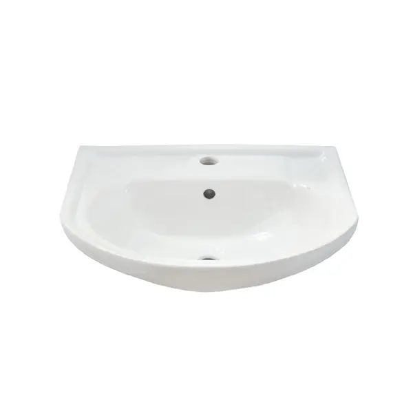 Lavoar pentru picior / piedestal Simple 50 cm alb