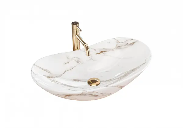 Lavoar Royal Lava Marmura ceramica sanitara - 62,5 cm