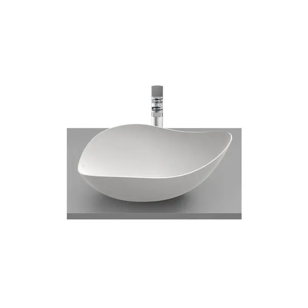 Lavoar tip bol Roca Ohtake A327A13650, 550 x 380 mm, montare pe blat, Alb