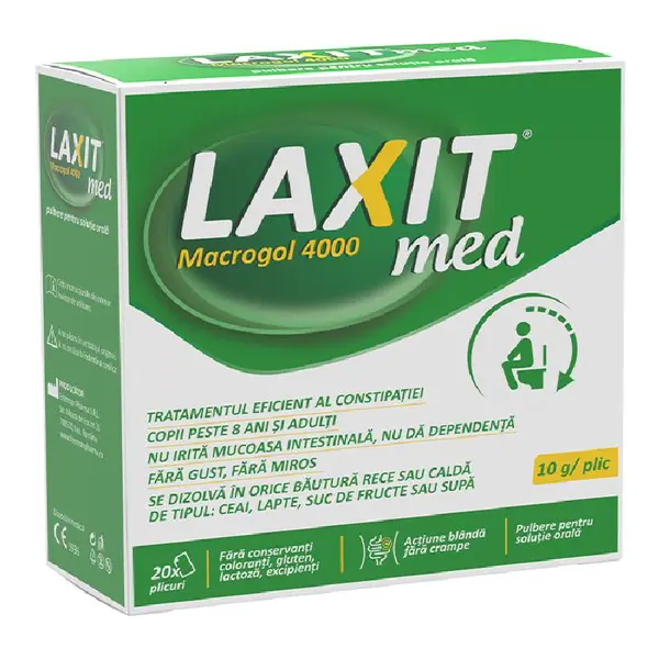 Laxit Med, 20 plicuri *10g, Fiterman Pharma