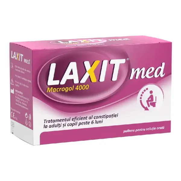Laxit Med, 20 plicuri*5g, Fiterman Pharma