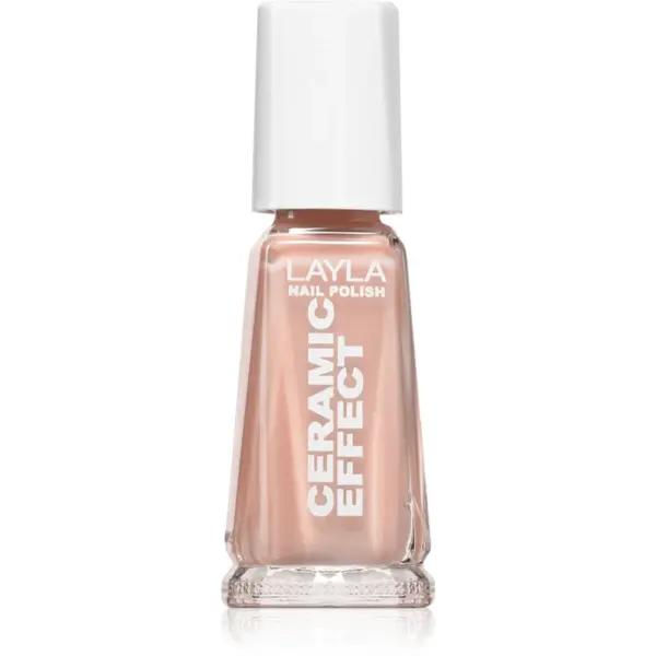 Layla Cosmetics Ceramic Effect lac de unghii culoare N.17 Ballet Shoes 10 ml