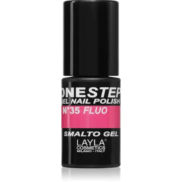 Layla Cosmetics One Step lac de unghii culoare n.35 Strike Fluo 5 ml