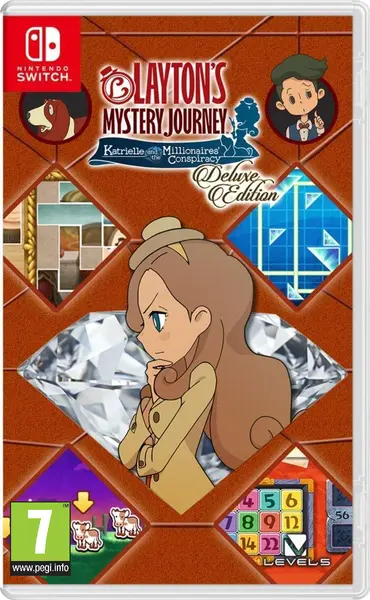 Layton's Mystery Journey Katrielle And The Millionaires' Conspiracy Deluxe Edition Android|iOS|Nintendo 3DS