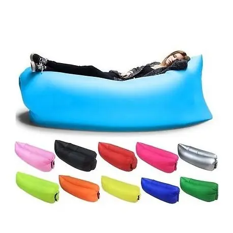 Lazzy Bag Saltea-sezlong gonflabil portabil