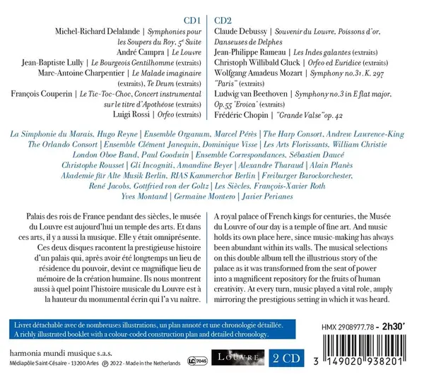 Le Louvre des Musiciens | Various Artists, Les Arts Florissants, William Christie