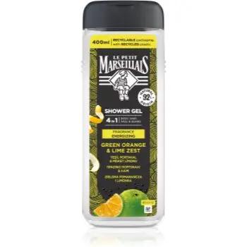 Le Petit Marseillais Green Orange & Lime Zest gel de duș 4 in 1