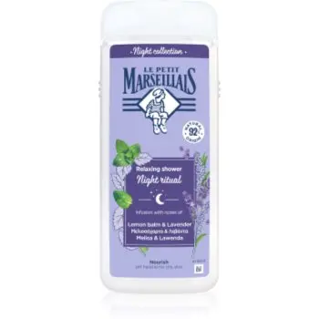 Le Petit Marseillais Night Collection Lemon Balm & Lavender gel de dus relaxant