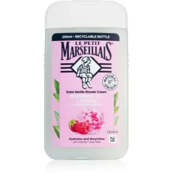 Le Petit Marseillais Raspberry BIO & Peony gel cremos pentru dus