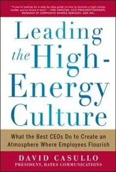 Leading the High Energy Culture: What the Best Ceos Do to Create an Atmosphere Where Employees Flourish, Hardcover/David Casullo