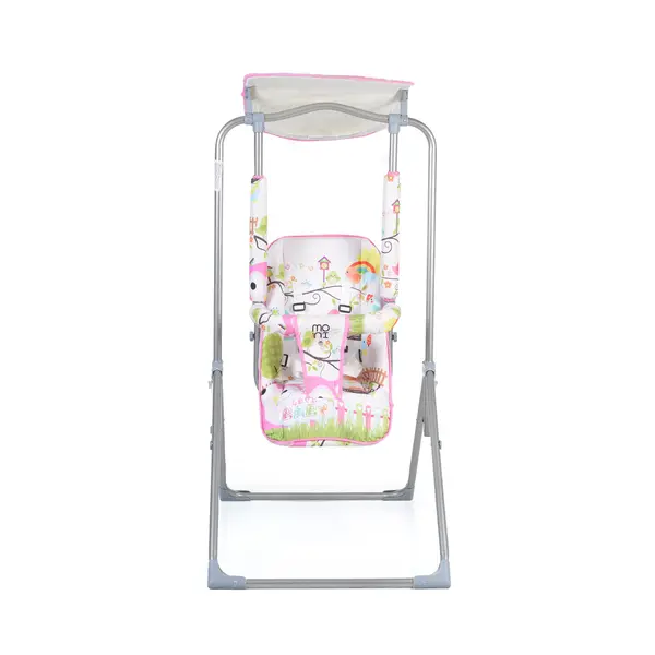 Leagan de exterior pentru bebelusi Moni - Funny, roz