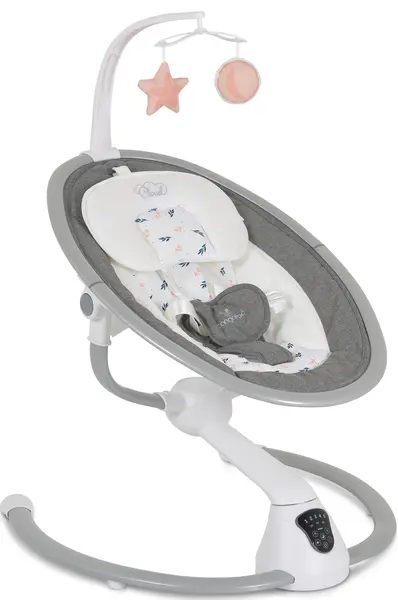 Leagăn electric Cangaroo - Cloud touch, roz