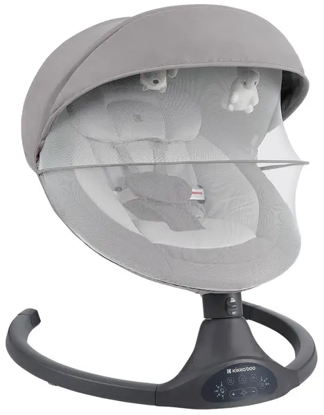 Leagăn electric KikkaBoo - Codie, Light Grey