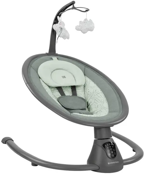 Leagăn electric pentru bebeluși KikkaBoo - Twiddle, menta