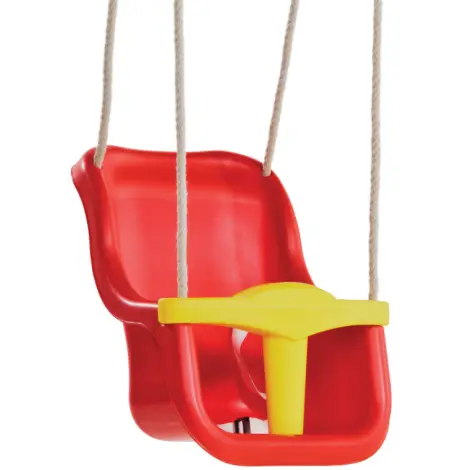 Leagan pentru bebelusi si copii, 1-3 ani, Baby Seat Luxe, sfoara PH, din plastic HDPE, rezistent la intemperii, KBT