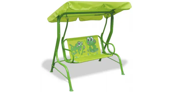Leagan pentru copii, verde