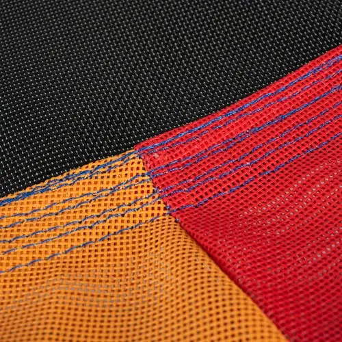 Leagan rotund tip cuib pentru copii Kruzzel, cu 2 optiuni de montare, cadru robust de 110 cm, capacitate 150 kg, multicolor