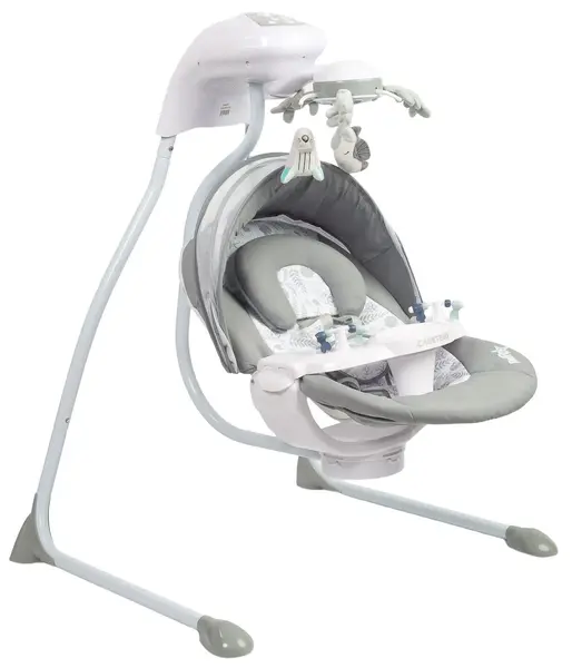 Leagăn și șezlong electric Caretero - Raffi, Graphite