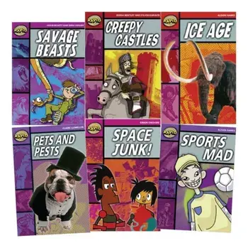 Learn at Home: Rapid Reading Pack 2 for struggling readers in Years 3-6 (6 dyslexia-friendly reading books)/Claire Llewellyn