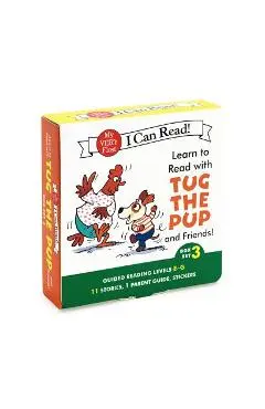 Learn to Read with Tug the Pup and Friends! Box Set 3: Guided Reading Levels E-G - Julie M. Wood