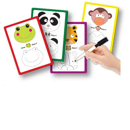 LEARNING KITDS Set creativ - Animalutele vesele