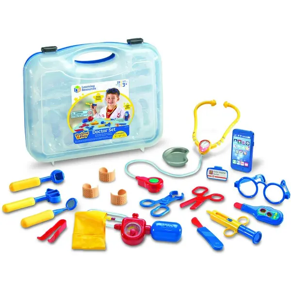 Learning Resources Joc de rol - trusa micului medic