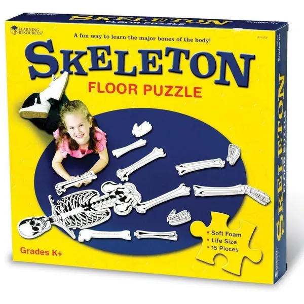 Learning Resources Puzzle de podea - Schelet
