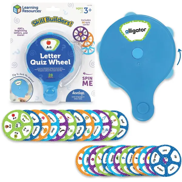 Learning Resources Set activitati educative - Rotita alfabetului, Varsta recomandata: 3 ani+