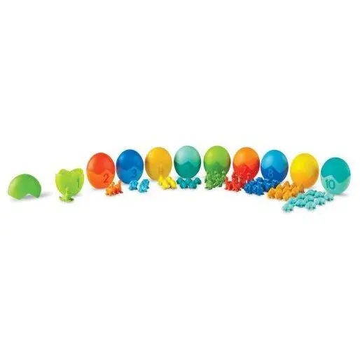 Learning Resources Set pentru sortat si numarat - Dinozauri colorati