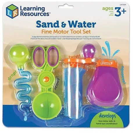 Learning Resources Set ustensile pentru experimente - Apa si Nisip