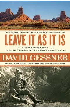 Leave It as It Is: A Journey Through Theodore Roosevelt's American Wilderness - David Gessner