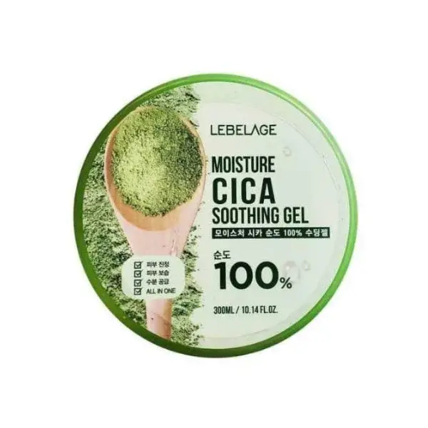 LEBELAGE - Moisture Soothing Gel - Cica, 300ml
