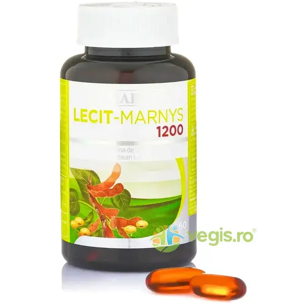 Lecitina din Soia 1200mg 60cps
