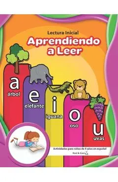 Lectura Inicial Aprendiendo a Leer Actividades para niños de 4 años en español - Rosi &. Coni