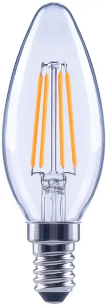 LED bec Osram - Classic Filament Clear, E14, B40, 4000K, 470 lm