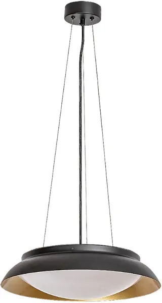 LED Pendul Rabalux - Hafsa 72134, 24W, negru-alb