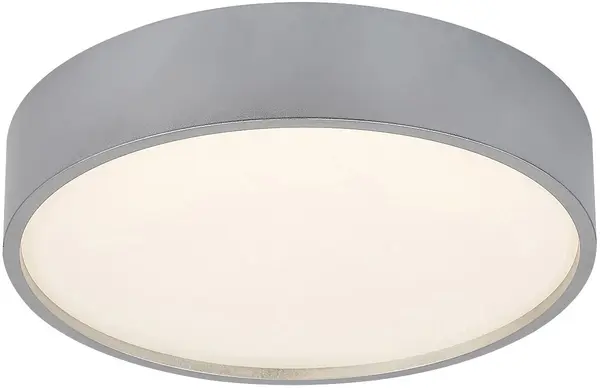 LED Plafon Rabalux - Larcia 75010, IP 44, 18 W, argintiu