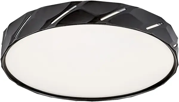 LED Plafon Rabalux - Nessira 71120, IP 20, 25 W, 230 V, negru mat