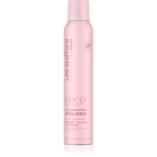 Lee Stafford CoCo LoCo Agave spumă de lux pentru volum pentru par fin 200 ml