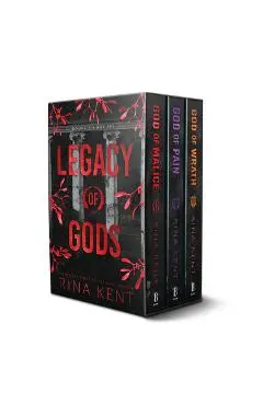 Legacy of Gods Series Boxed Set, Books 1-3: God of Malice, God of Pain, and God of Wrath - Rina Kent