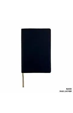 Legacy Standard Bible, Handy Size Paste-Down Black Faux Leather Red Letter - Steadfast Bibles